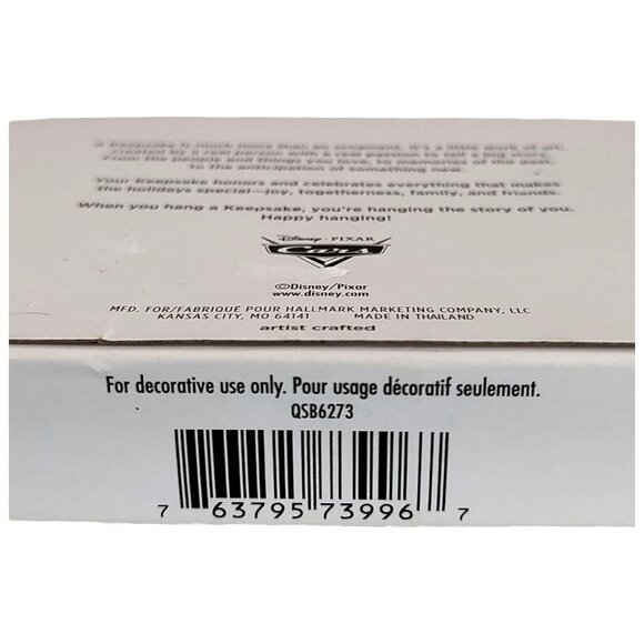 Disney Pixar Cars Radiator Springs Miniature Ornament Set Hallmark Keepsake 2022 - Picture 3 of 8